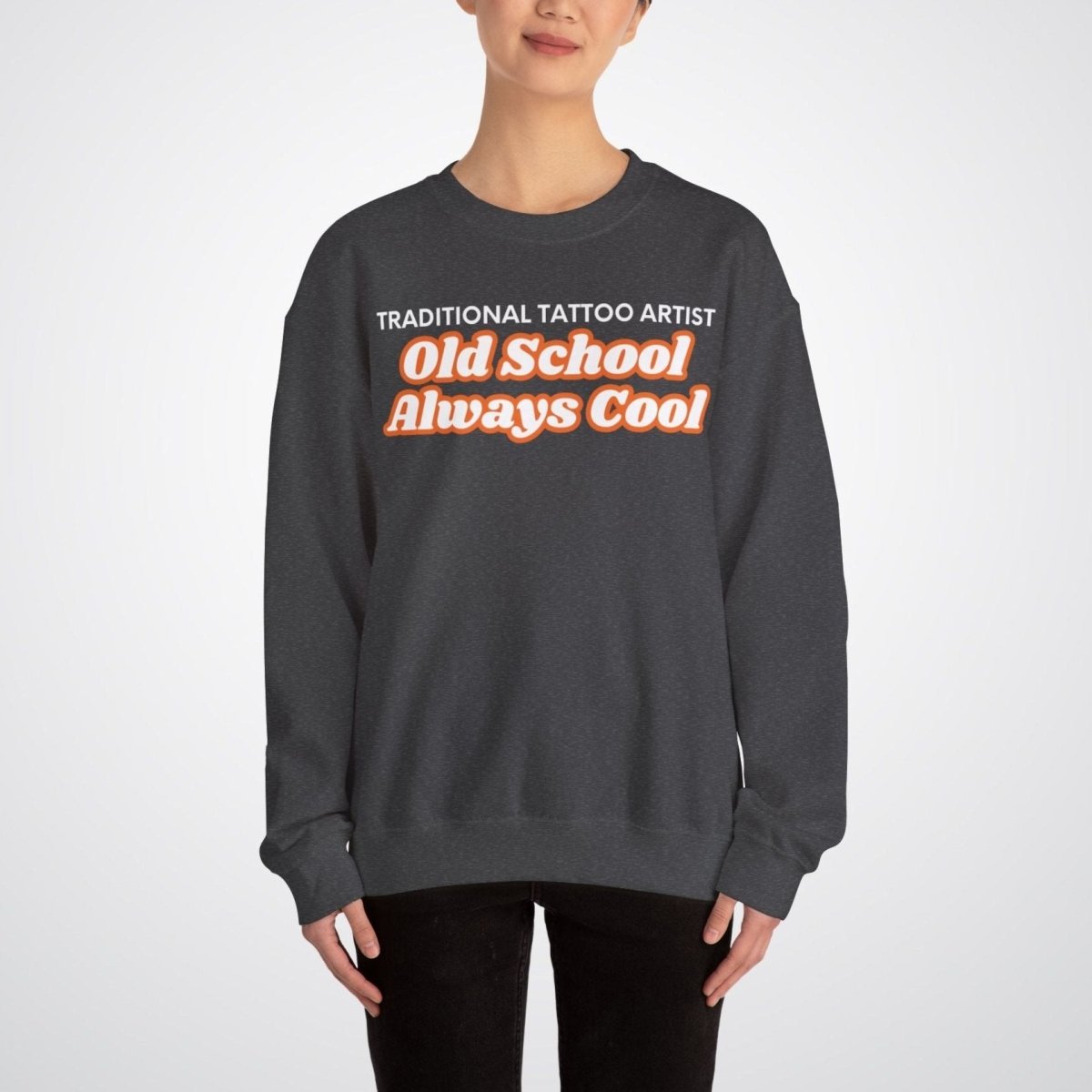 Old School, Always Cool Unisex Crewneck Sweatshirt - Tattoo Unleashed