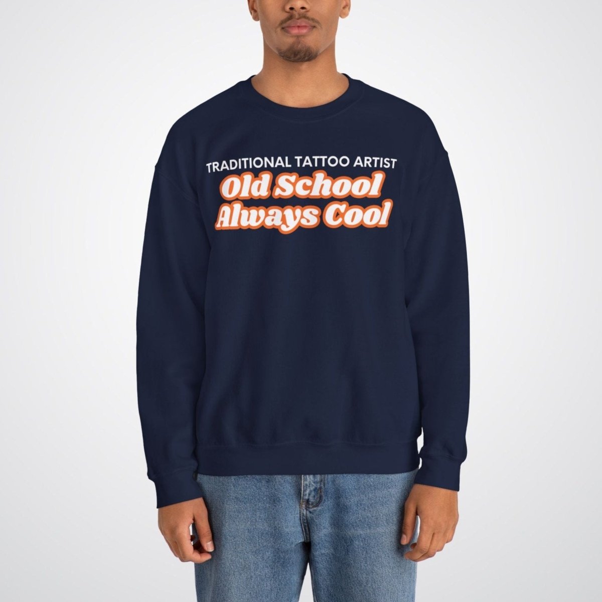 Old School, Always Cool Unisex Crewneck Sweatshirt - Tattoo Unleashed