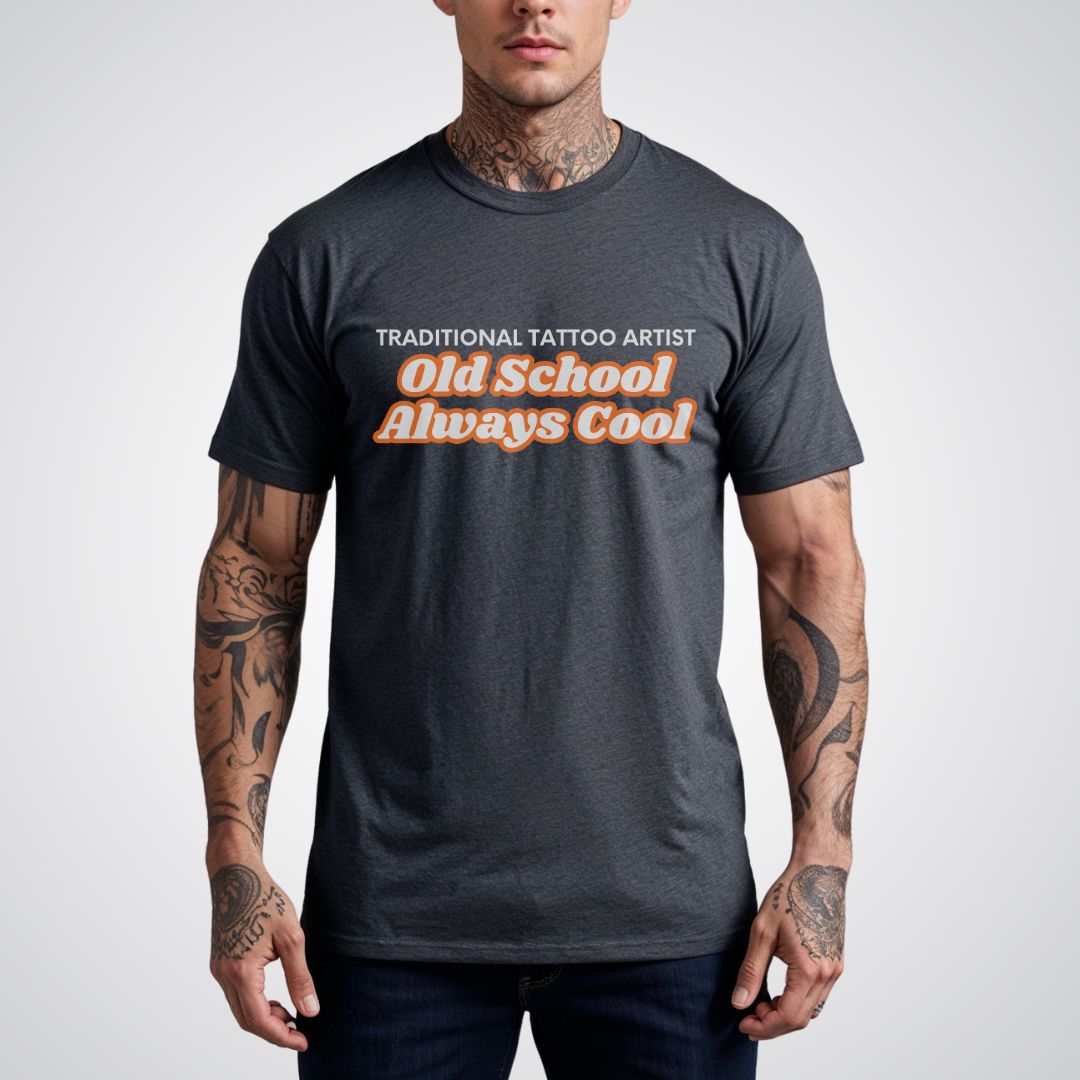 Old School, Always Cool Unisex T-Shirt - Tattoo Unleashed