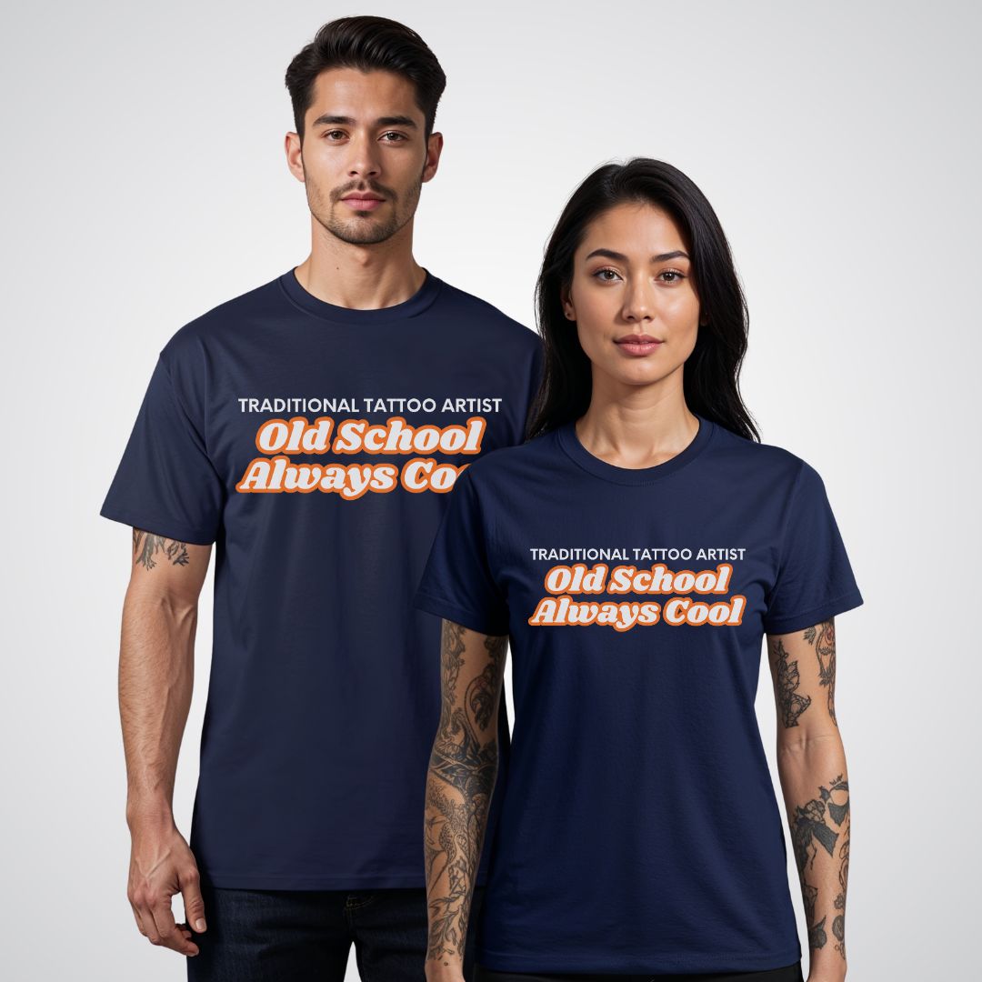 Old School, Always Cool Unisex T-Shirt - Tattoo Unleashed