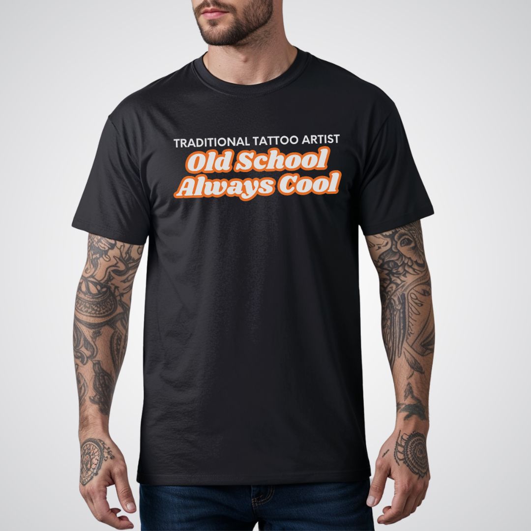 Old School, Always Cool Unisex T-Shirt - Tattoo Unleashed