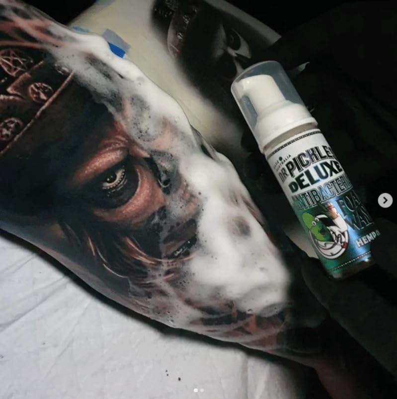 Original Formula Foaming Tattoo Wash by Dr Pickles - 1.7 fl. Oz / 50 ml - Tattoo Unleashed