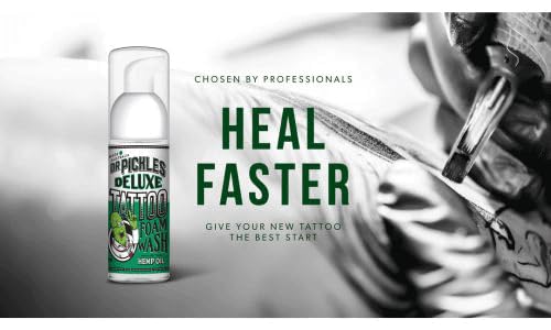 Original Formula Foaming Tattoo Wash by Dr Pickles - 1.7 fl. Oz / 50 ml - Tattoo Unleashed
