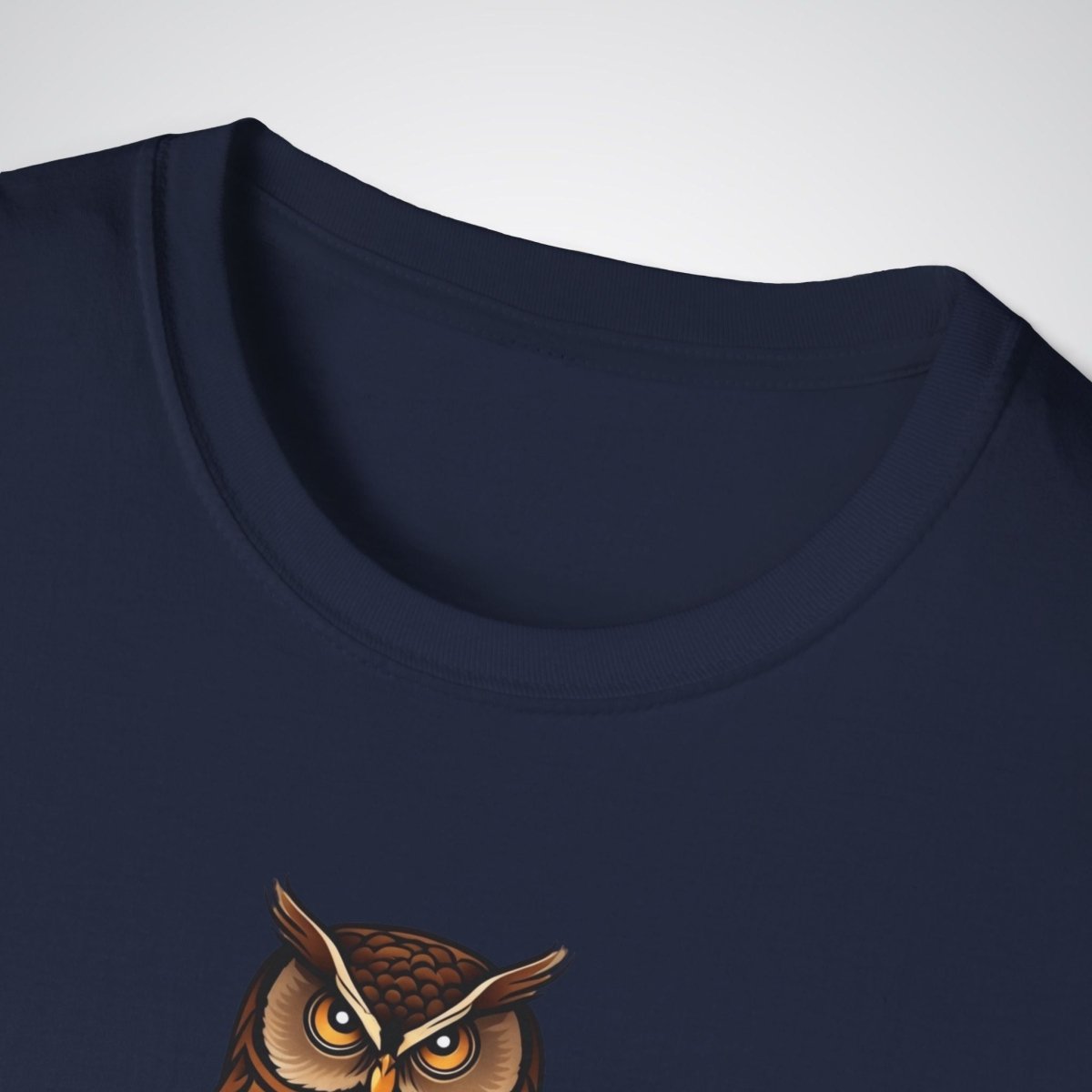 Owl with Key Neo - Traditional Tattoo Unisex T-Shirt - Tattoo Unleashed