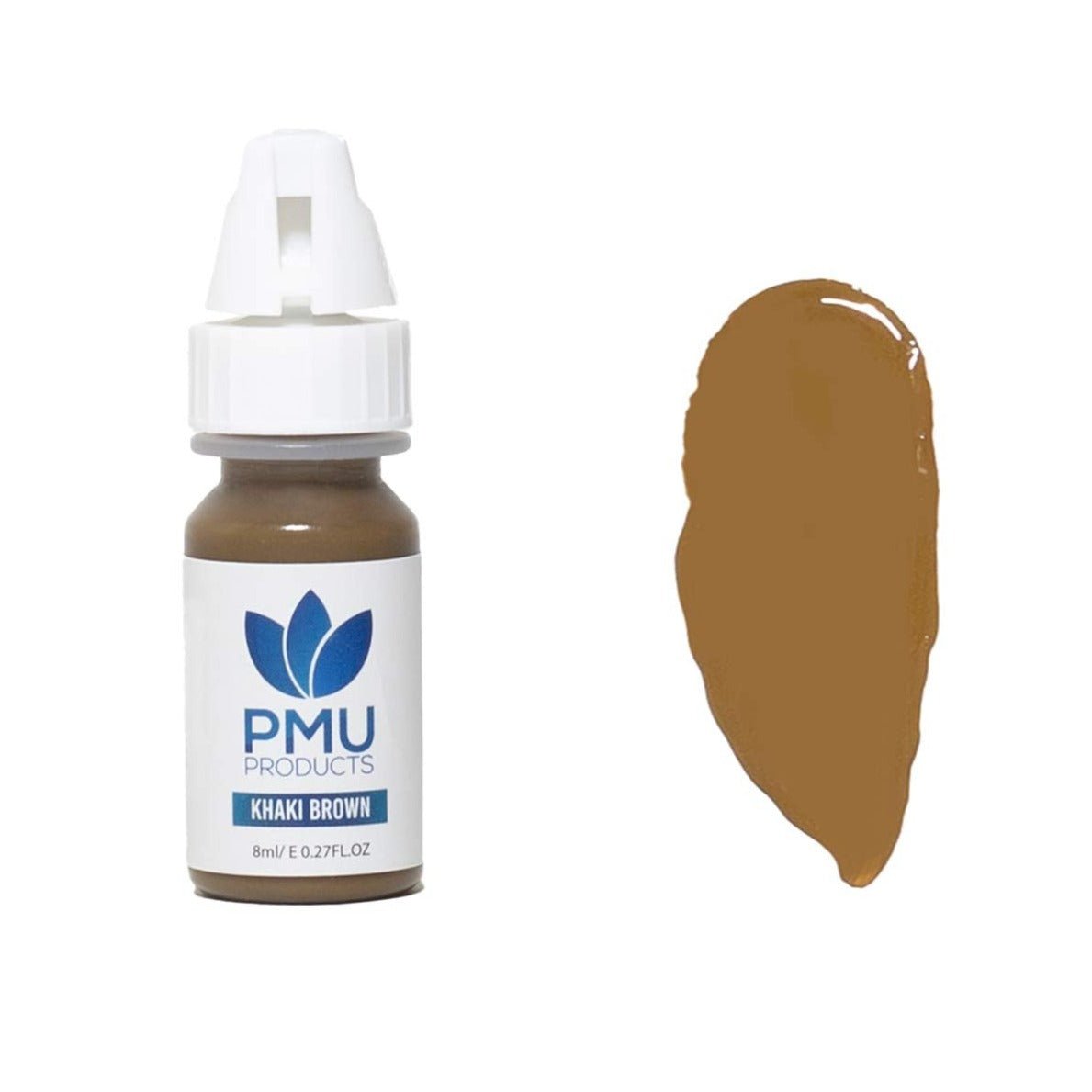 PMU PRODUCTS Microblading Ink – Khaki Brown - Tattoo Unleashed