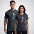 Rose Blooming from a Skull Realism Tattoo Unisex T-Shirt - Tattoo Unleashed