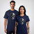 Rose Blooming from a Skull Realism Tattoo Unisex T-Shirt - Tattoo Unleashed