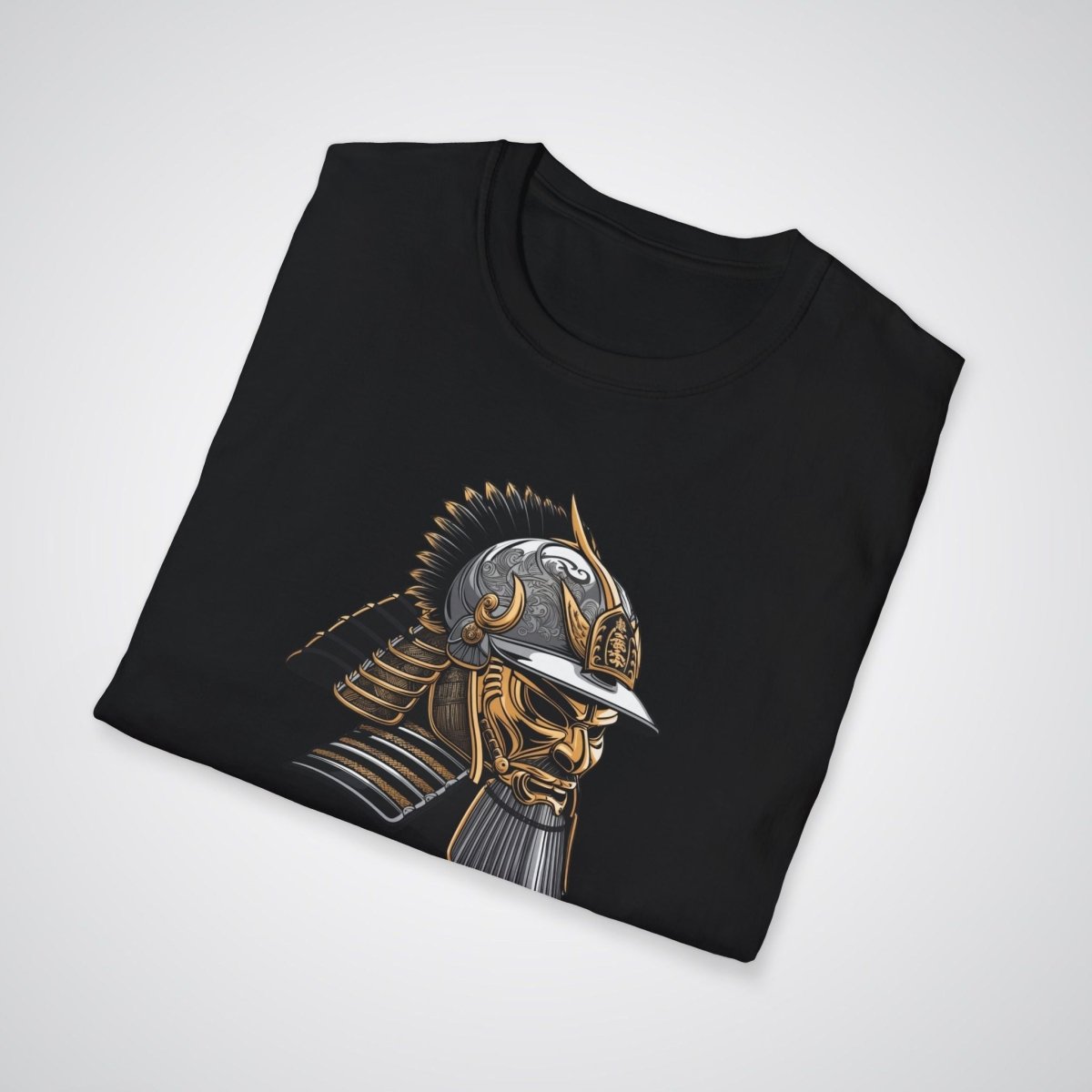 Samurai Helmet Kabuto Japanese Tattoo Unisex T-Shirt - Tattoo Unleashed