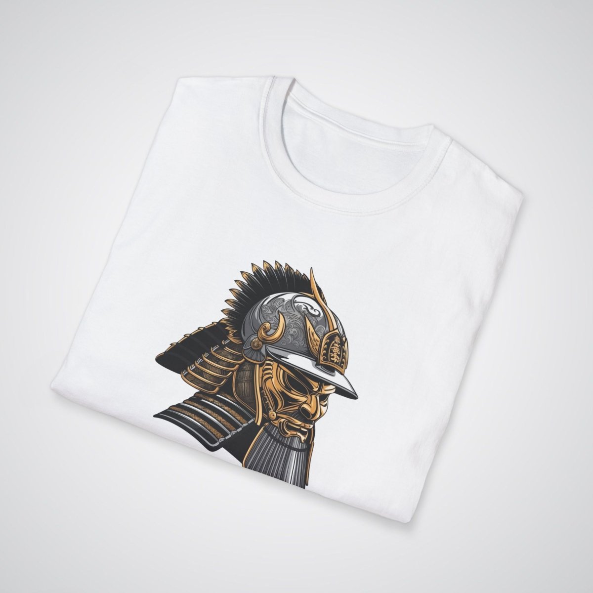 Samurai Helmet Kabuto Japanese Tattoo Unisex T-Shirt - Tattoo Unleashed