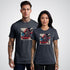 Samurai in Battle Japanese Tattoo Unisex T-Shirt - Tattoo Unleashed