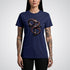 Serpent Wrapped Cross Realism Tattoo Unisex T-Shirt - Tattoo Unleashed