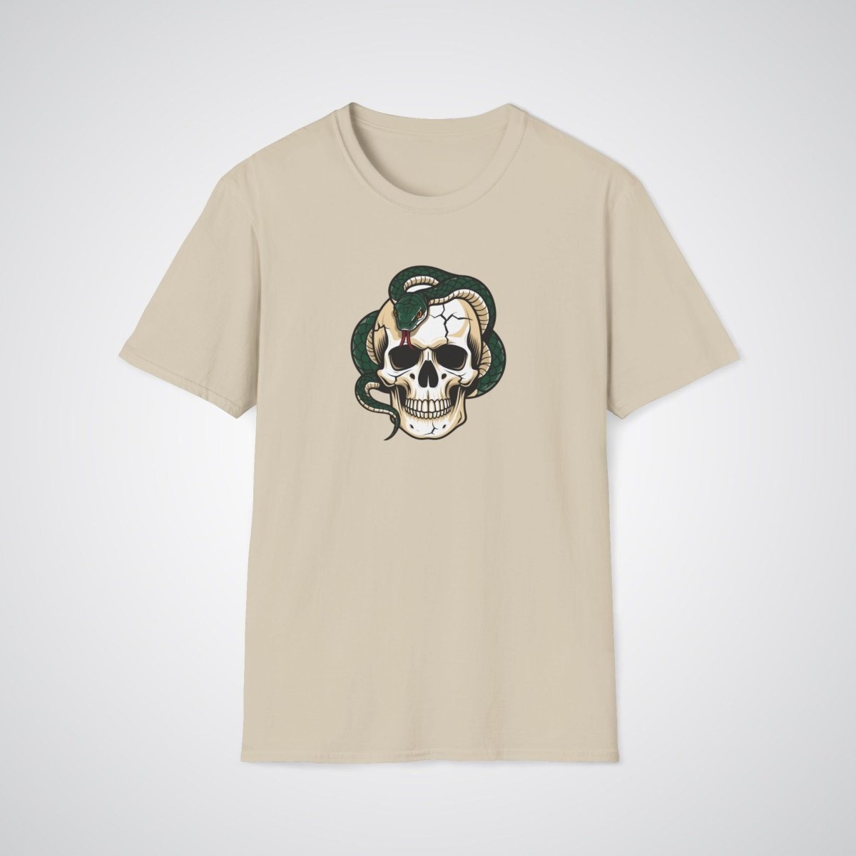 Snake and Skull Hybrid Neo - Traditional Tattoo Unisex T-Shirt - Tattoo Unleashed