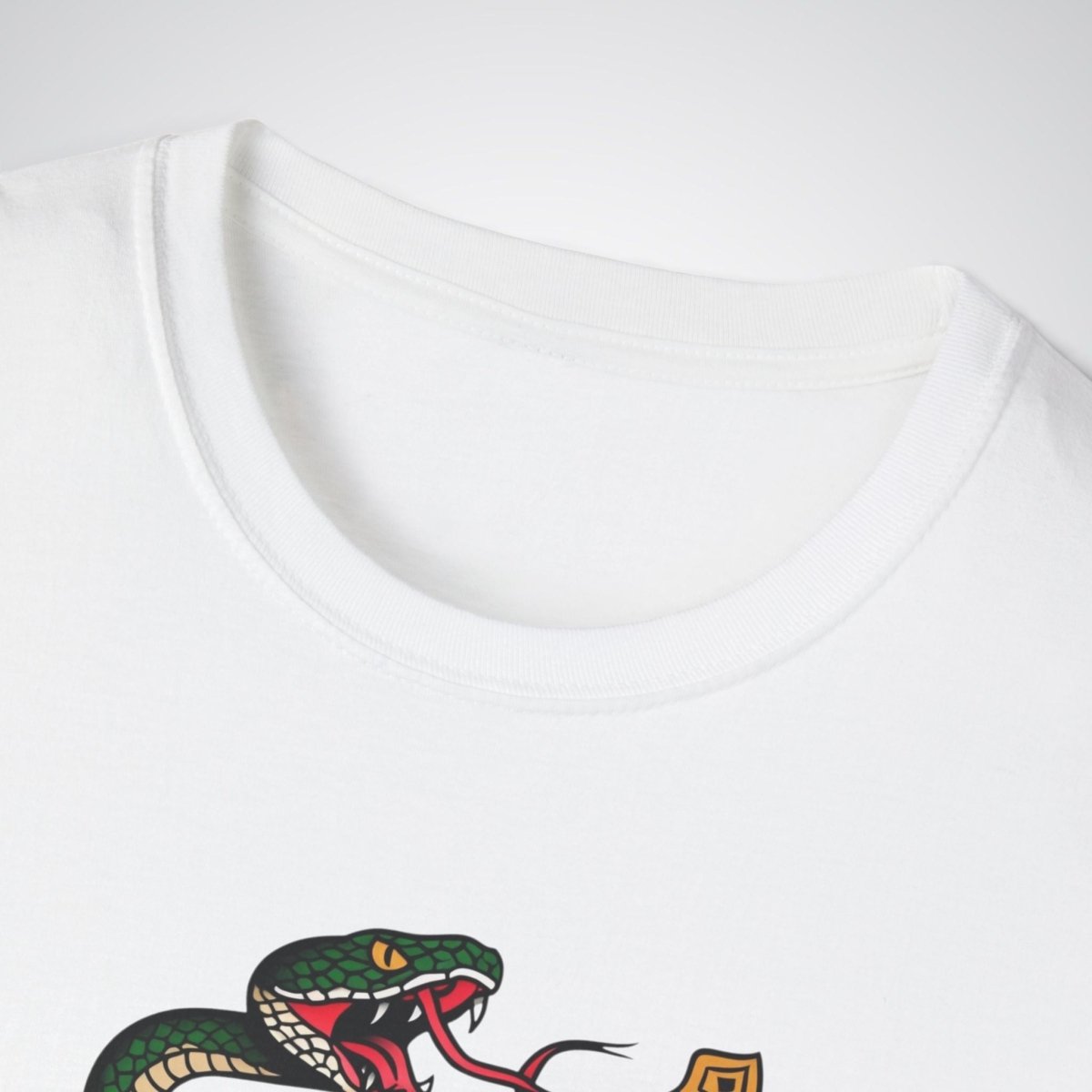 Snake Coiled Around a Dagger Neo - Traditional Tattoo Unisex T-Shirt - Tattoo Unleashed