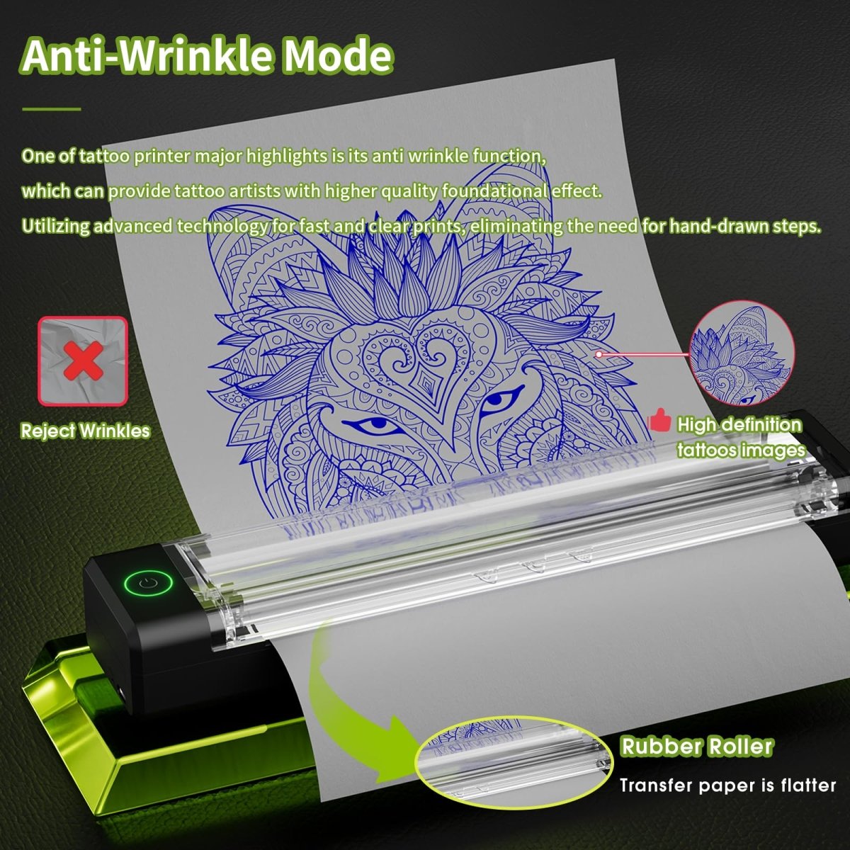 Soultats Tattoo Pen Machine Printer Kit - Tattoo Unleashed