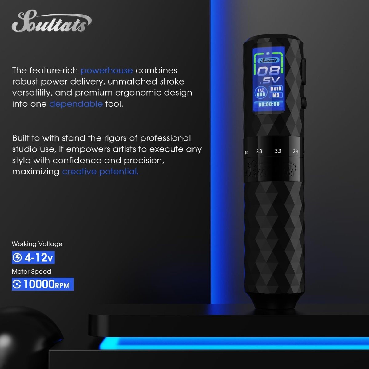 Soultats Tattoo Pen Machine Printer Kit - Tattoo Unleashed