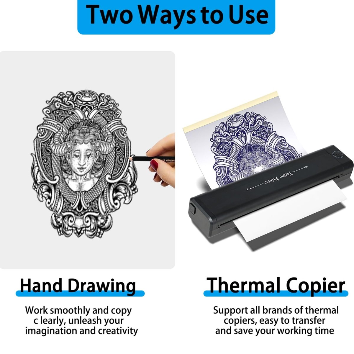 Tattoo Stencil Paper by MK - 100 Sheets - Tattoo Unleashed