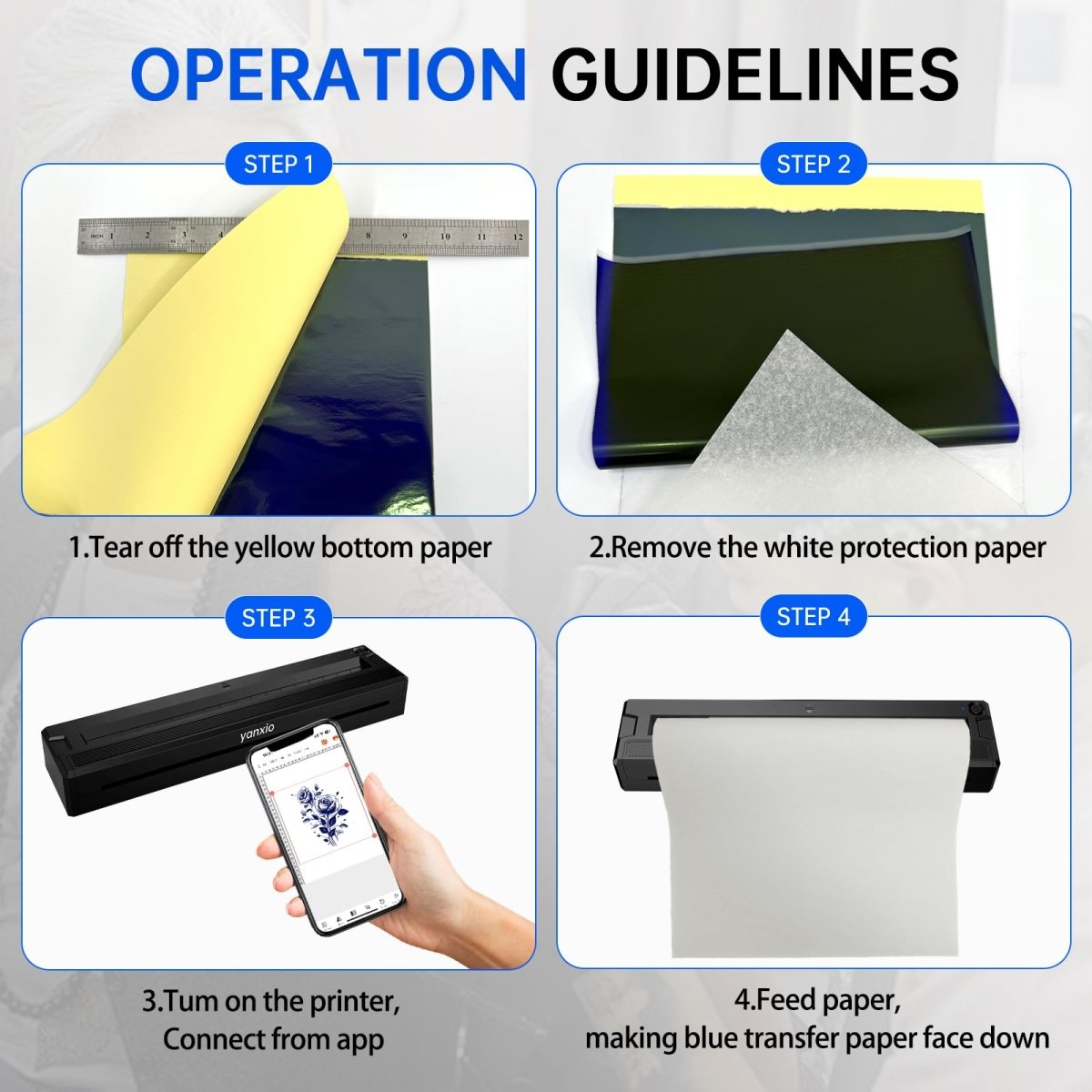 Tattoo Stencil Printer by Yanxio - Tattoo Unleashed