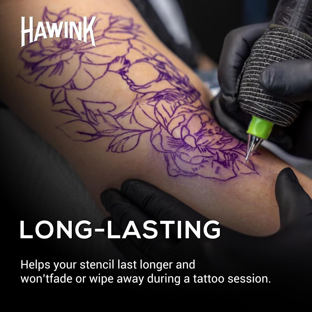 Tattoo Stencil Transfer Cream Gel Solution by Hawink - T308 - 60ML - Tattoo Unleashed