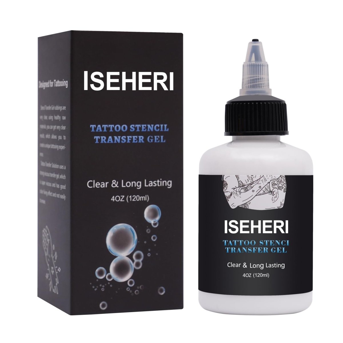 Tattoo Stencil Transfer Gel By ISEHERI - 4oz - Tattoo Unleashed