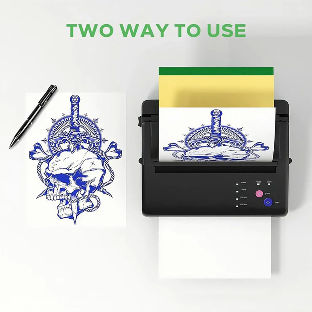 Tattoo Transfer Paper by Jconly Artfly - 100 Sheets - Tattoo Unleashed