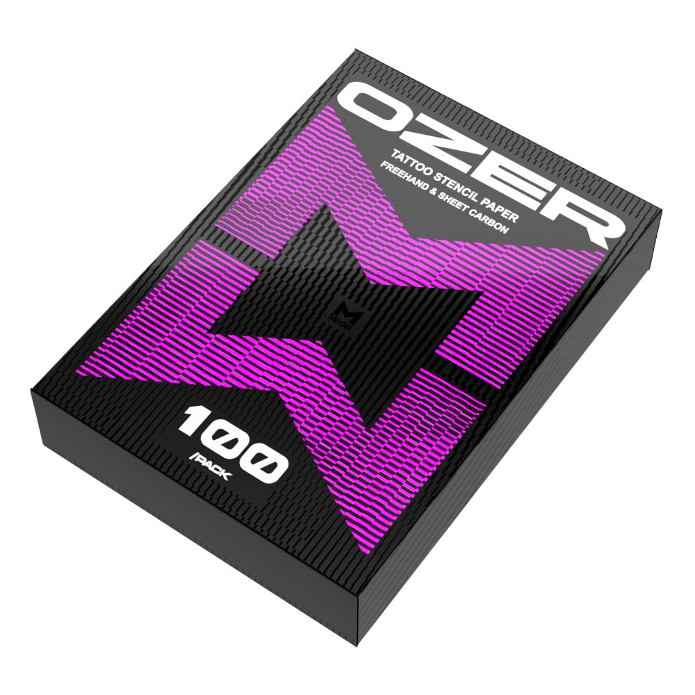 Tattoo Transfer Paper by Ozer - 100 Sheets - Tattoo Unleashed