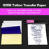 Tattoo Transfer Paper by Ozer A4 Size Thermal Copier Template Paper - 50 Sheets - Tattoo Unleashed