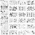 Temporary Tiny Waterproof Tattoos By Yazhiji (60 sheets) - Tattoo Unleashed