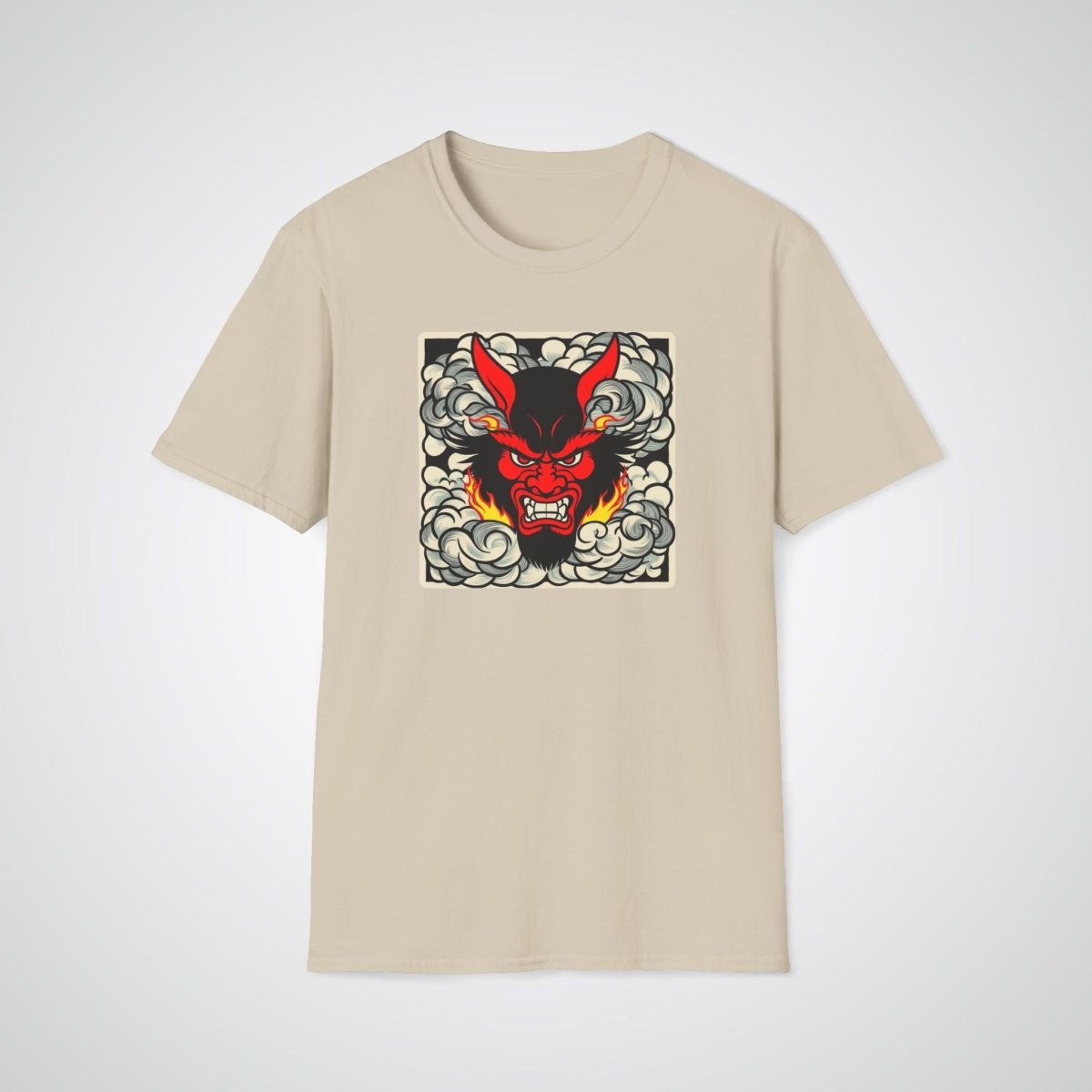 Tengu Mask Japanese Tattoo Unisex T-Shirt - Tattoo Unleashed