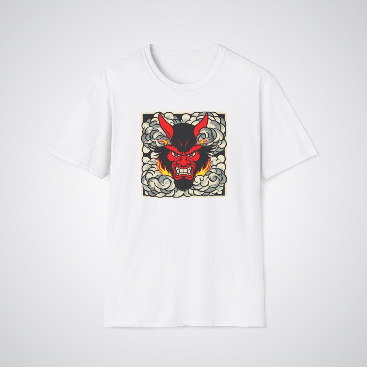 Tengu Mask Japanese Tattoo Unisex T-Shirt - Tattoo Unleashed