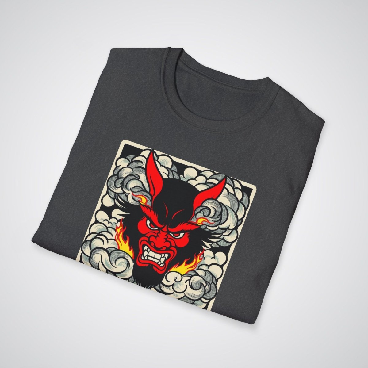 Tengu Mask Japanese Tattoo Unisex T-Shirt - Tattoo Unleashed