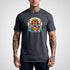 Tiger with Crown Neo - Traditional Tattoo Unisex T-Shirt - Tattoo Unleashed