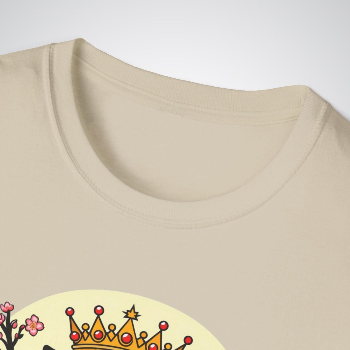 Tiger with Crown Neo - Traditional Tattoo Unisex T-Shirt - Tattoo Unleashed