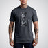 Timekeeper's Hourglass Realism Tattoo Unisex T-Shirt - Tattoo Unleashed