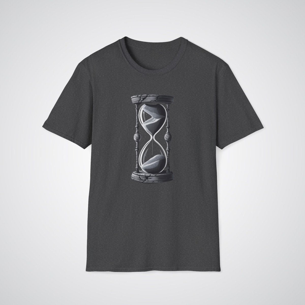 Timekeeper's Hourglass Realism Tattoo Unisex T-Shirt - Tattoo Unleashed