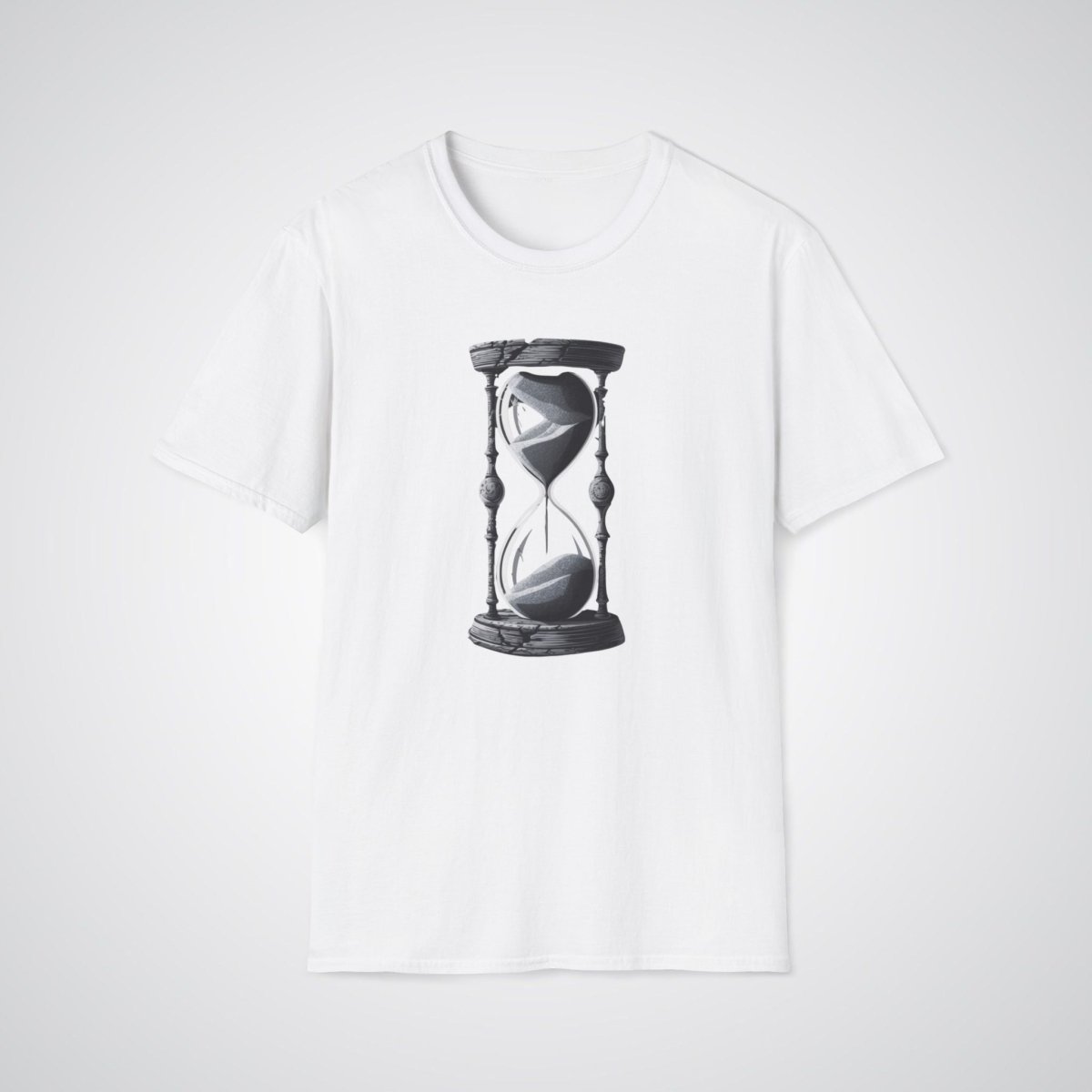 Timekeeper's Hourglass Realism Tattoo Unisex T-Shirt - Tattoo Unleashed