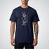 Timekeeper's Hourglass Realism Tattoo Unisex T-Shirt - Tattoo Unleashed