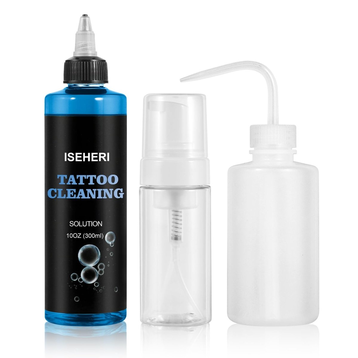 Ultra Concentrated Tattoo Cleaning Soap by Iseheri - 10oz with Foaming Bottle - Tattoo Unleashed