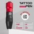 Wireless Rotary Tattoo Pen Kit Dual - Battery By Neebol B13 - Red - Tattoo Unleashed