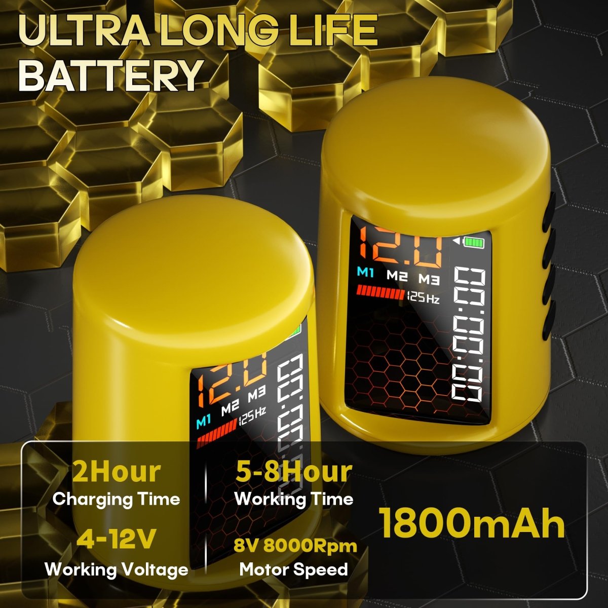 Wireless Rotary Tattoo Pen Kit for Beginners By Poseidon TK208 - Tattoo Unleashed