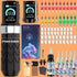 Wireless Tattoo Pen Kit by Poseidon - 2pcs Batteries 7 Strokes PTK206-US - Tattoo Unleashed