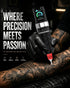 Wireless Tattoo Pen Kit by Poseidon - 2pcs Batteries 7 Strokes PTK206-US - Tattoo Unleashed