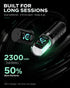 Wireless Tattoo Pen Kit by Poseidon - 2pcs Batteries 7 Strokes PTK206-US - Tattoo Unleashed