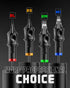 Wireless Tattoo Pen Kit by Poseidon - 2pcs Batteries 7 Strokes TK069 - Tattoo Unleashed