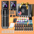 Wireless Tattoo Pen Kit by Poseidon - 2pcs Batteries 7 Strokes TK069 - Tattoo Unleashed