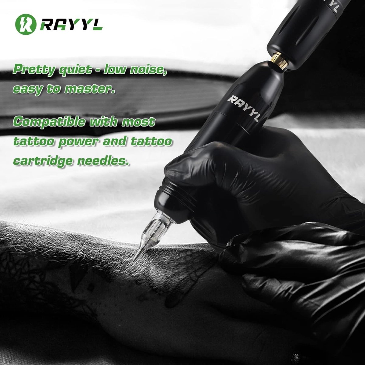 Wireless Tattoo Pen Machine Kit By Rayyl - For Beginner Tattoo Artists - Tattoo Unleashed