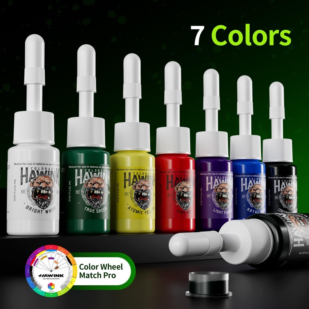 Wireless Tattoo Pen Machine Kit Tattoo by Hawink (2 Batteries) HW - TKP306KITA - 10 - Tattoo Unleashed