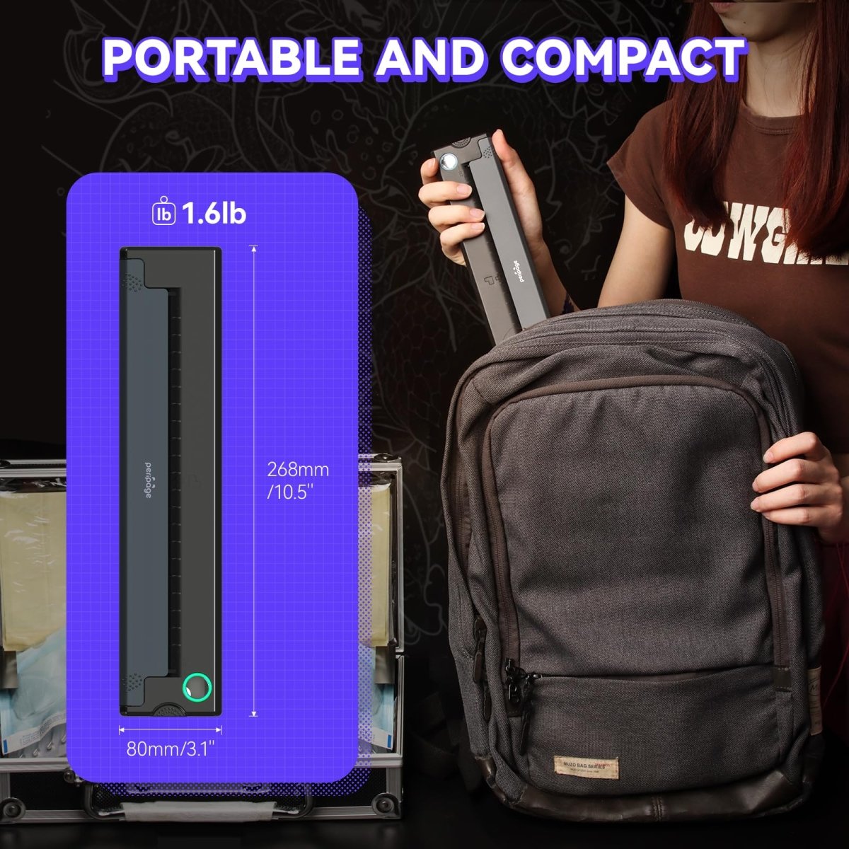 Wireless Tattoo Stencil Printer by PeriPage P90 - Tattoo Unleashed