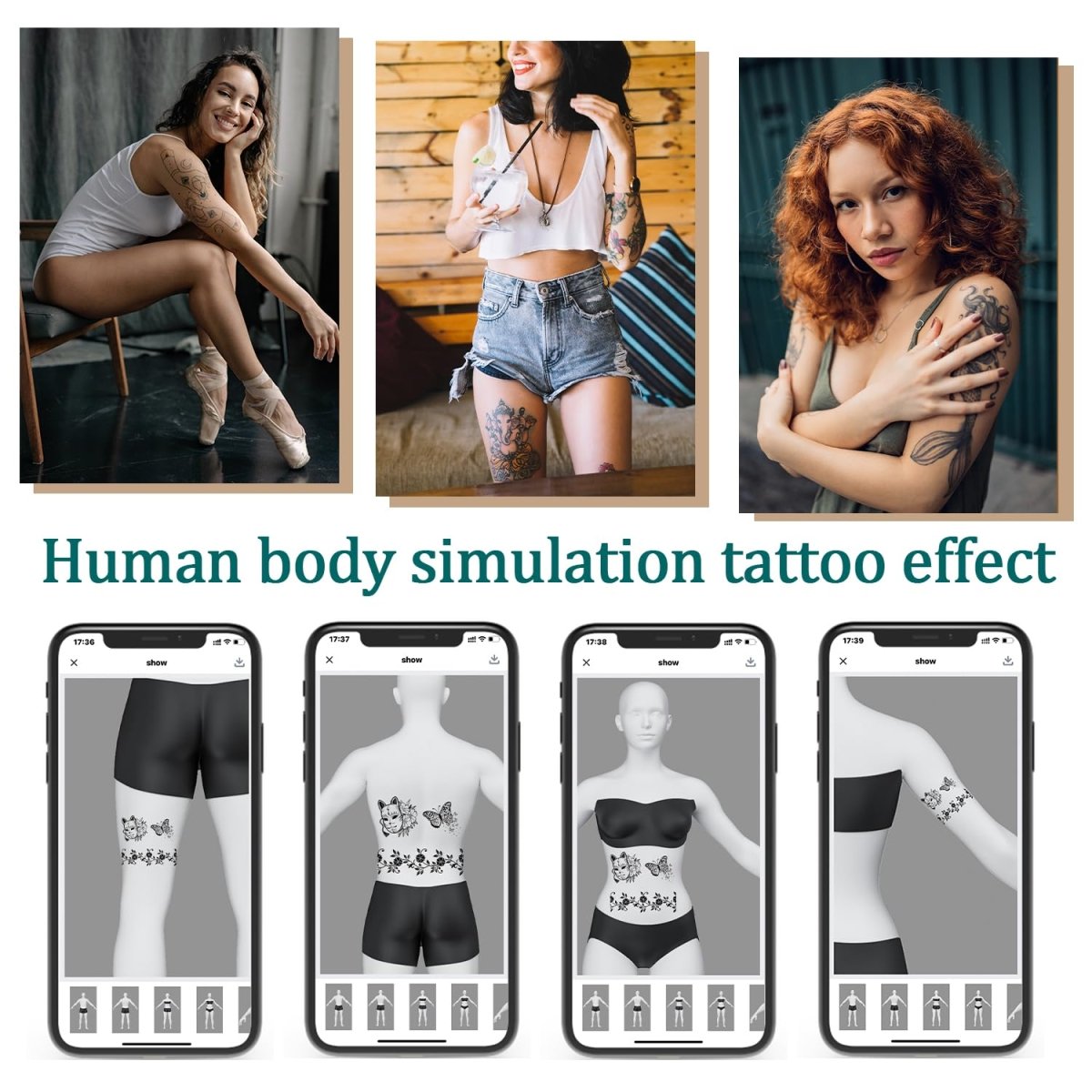 Wireless Tattoo Transfer Printer By QIKIZAXE with 10 Transfer Papers - Tattoo Unleashed