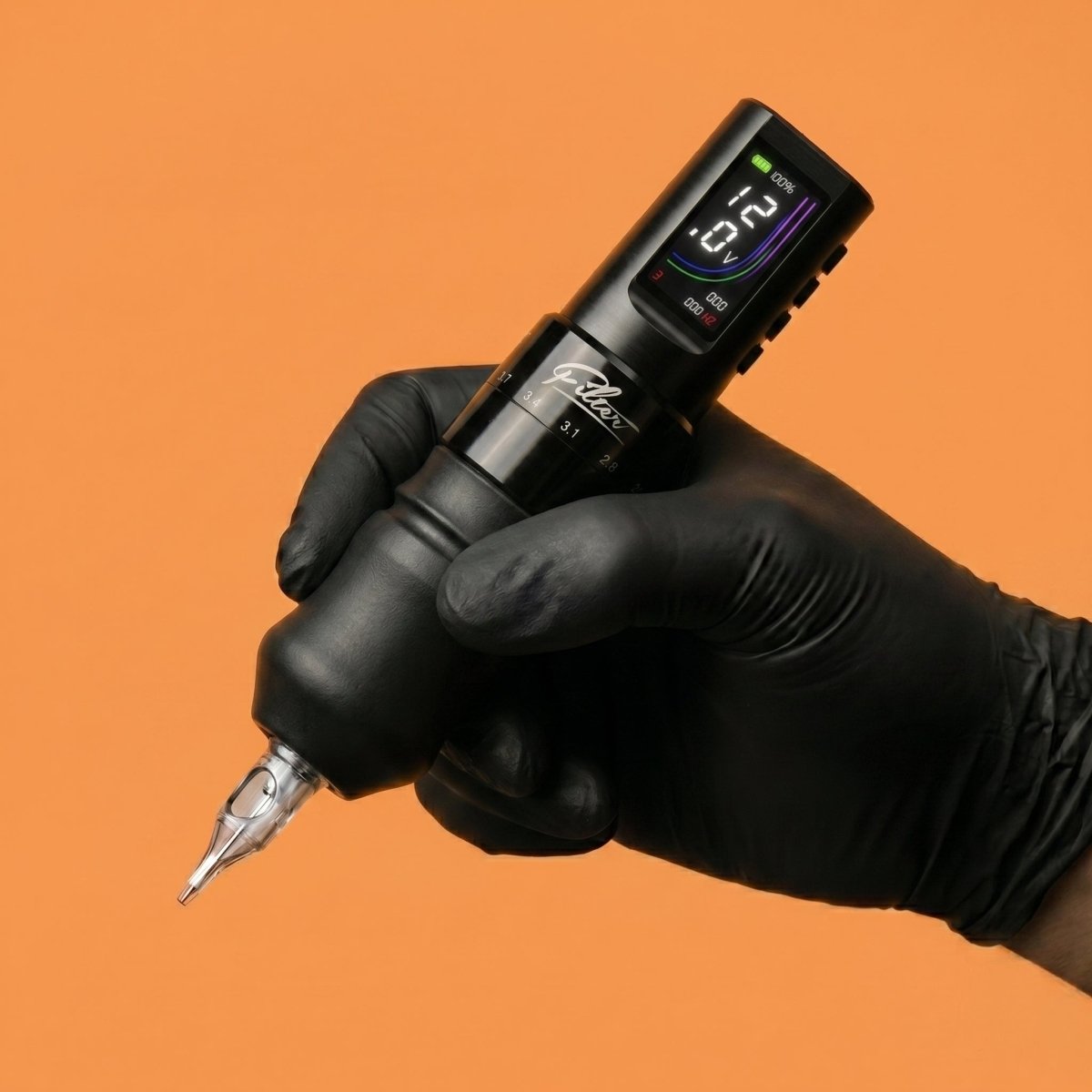X40 Tattoo Pen Machine Kit with Stencil Printer, 7 Strokes (2.0-4.0mm) - Tattoo Unleashed