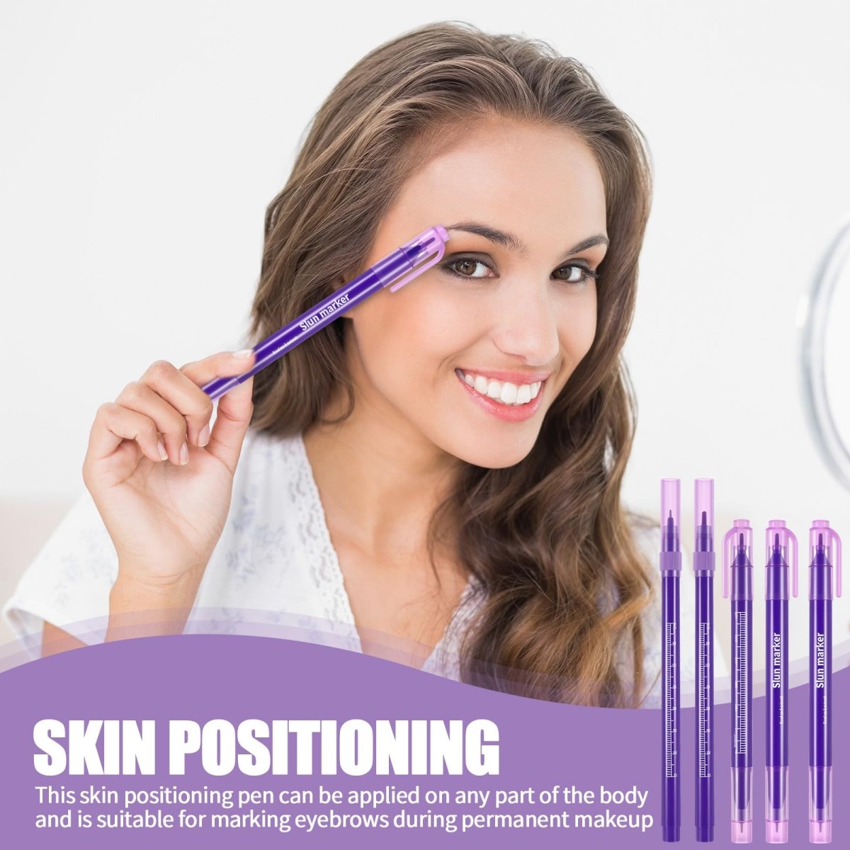 Zonon Tattoo Tip Markers (2 Single Head, 3 Double Heads) - 5pcs. - Tattoo Unleashed